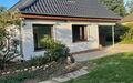 rückwärtige Ansicht mit Terrasse